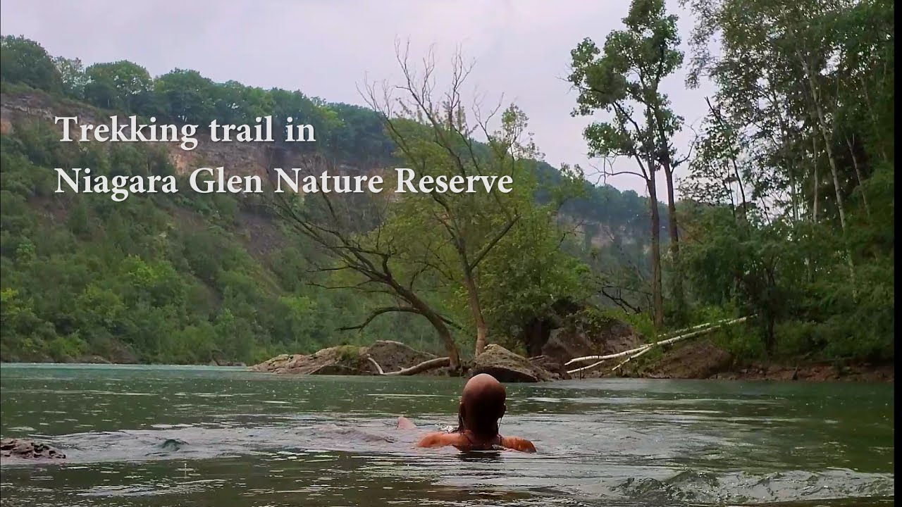 Trek in the beautiful Niagara Glen Nature Reserve, Ontario Canada