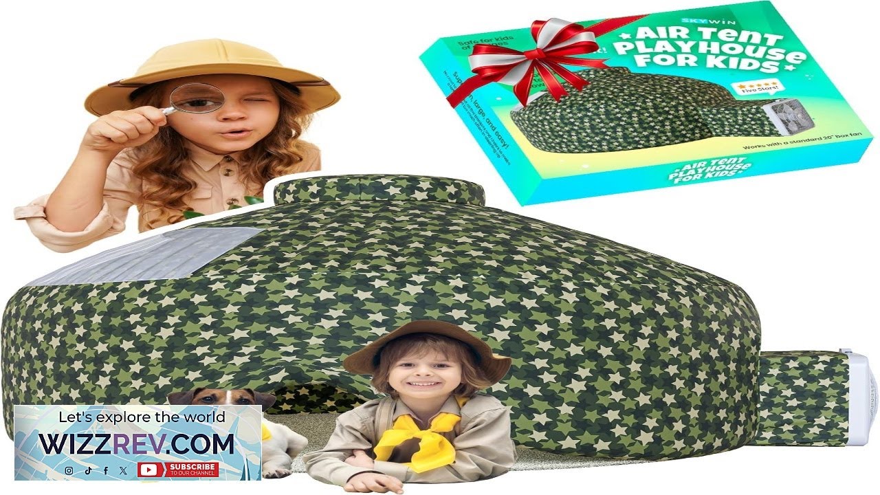 Skywin Air Tent Fort Playhouse for Kids Inflatable Kids Fort Sets Review