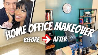 Small Office Makeover on a Budget ‼️┃Surprising My Husband┃Decorate With Me by Make It With Micah DIY Decor 5,571 views 2 years ago 7 minutes, 53 seconds