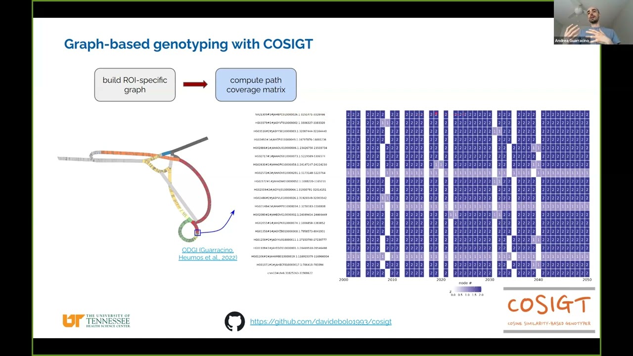 Pangenome webinar by Andrea Guarracino and Flavia Villani
