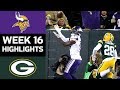 Vikings vs. Packers | NFL Week 16 Game Highlights
