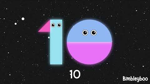 Numbers Song with Shapes | Learn Counting 1 to 10 | Fun Kids Math & Shapes Song | Bimbleyboo