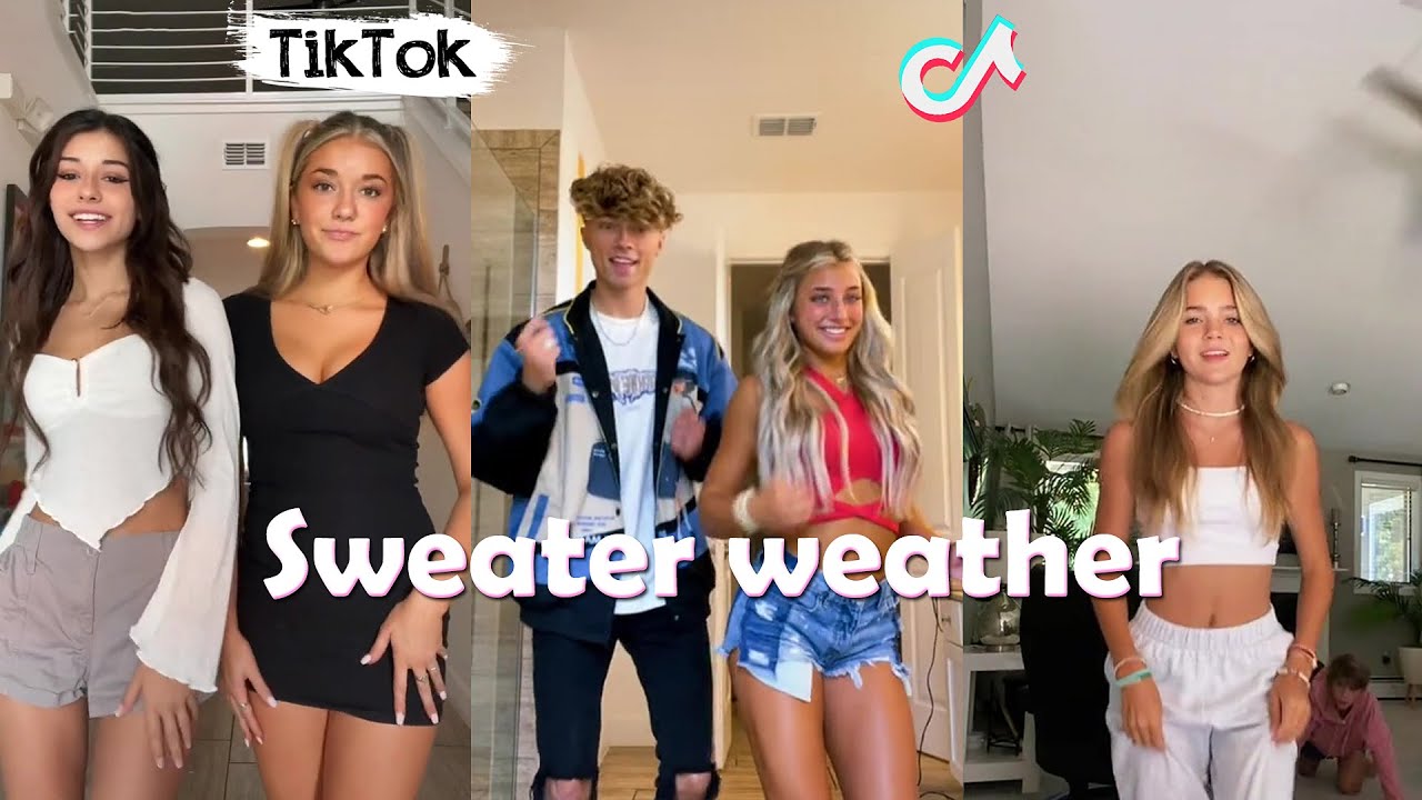 Sweater weather NEW Dance TikTok Challenge Compilation - YouTube