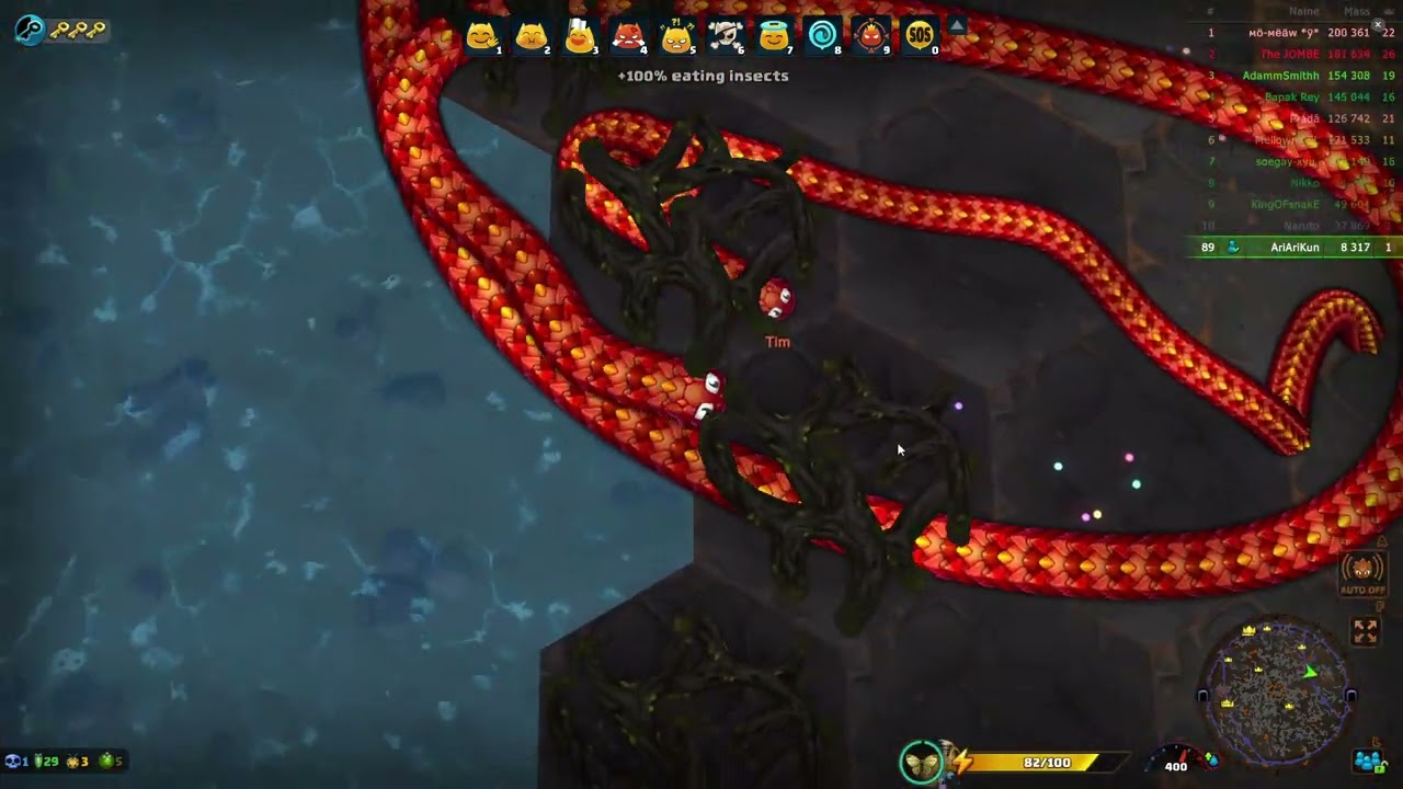 LittleBigSnake io GP#10 Rank48-11875 Suicide