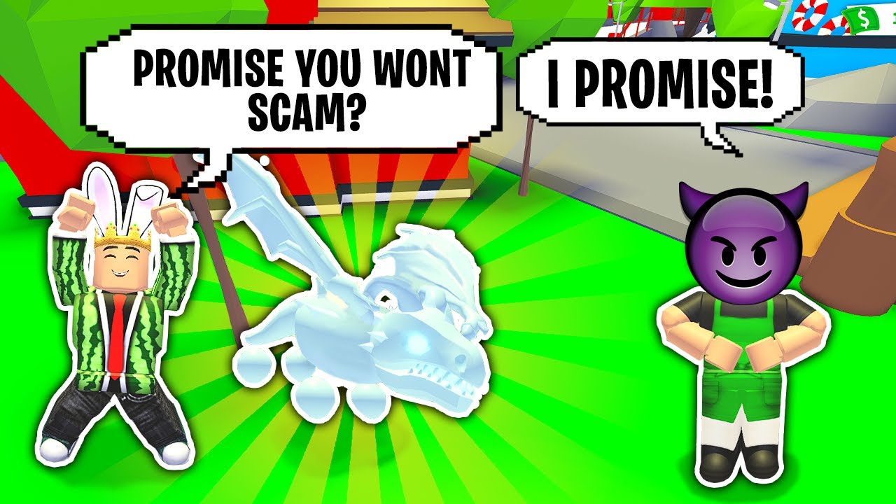 How To Scam In Adopt Me Roblox