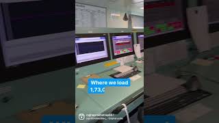 Glimpse Of Cargo Control Room Of Lng Carrier