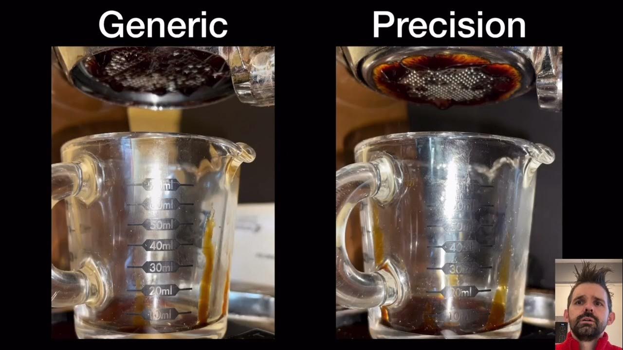 Precision Baskets for Espresso Simple Experiment YouTube