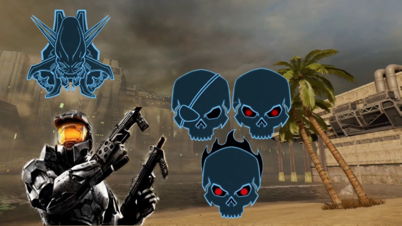 Playing Through Halo 2 Anniversary with Skulls Fun Moments Part 2