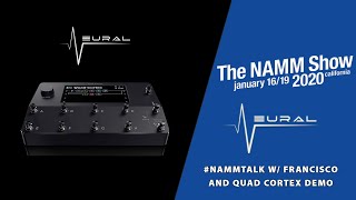 Neural DSP Quad Cortex - First Look and Sound Demo (Clean & Lead) | NAMM 2020