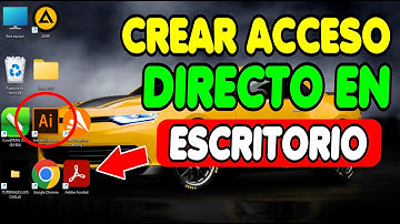 Como CREAR ACCESO DIRECTO en el ESCRITORIO de todos tus Programas - Windows 11✅