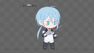 【Spine 2D Animation】SD Character Animation Exercises-1