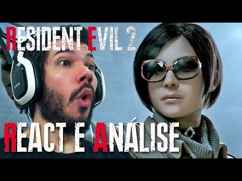 RESIDENT EVIL 2 - REACT E ANÁLISE DO NOVO TRAILER || CRIANÇA ZUMBI, CÃO ZUMBI, ADA, LOJA DO KENDO!