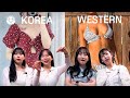 Korean Girls React To The Difference Between Korean VS Western Swimsuit | ????????????????