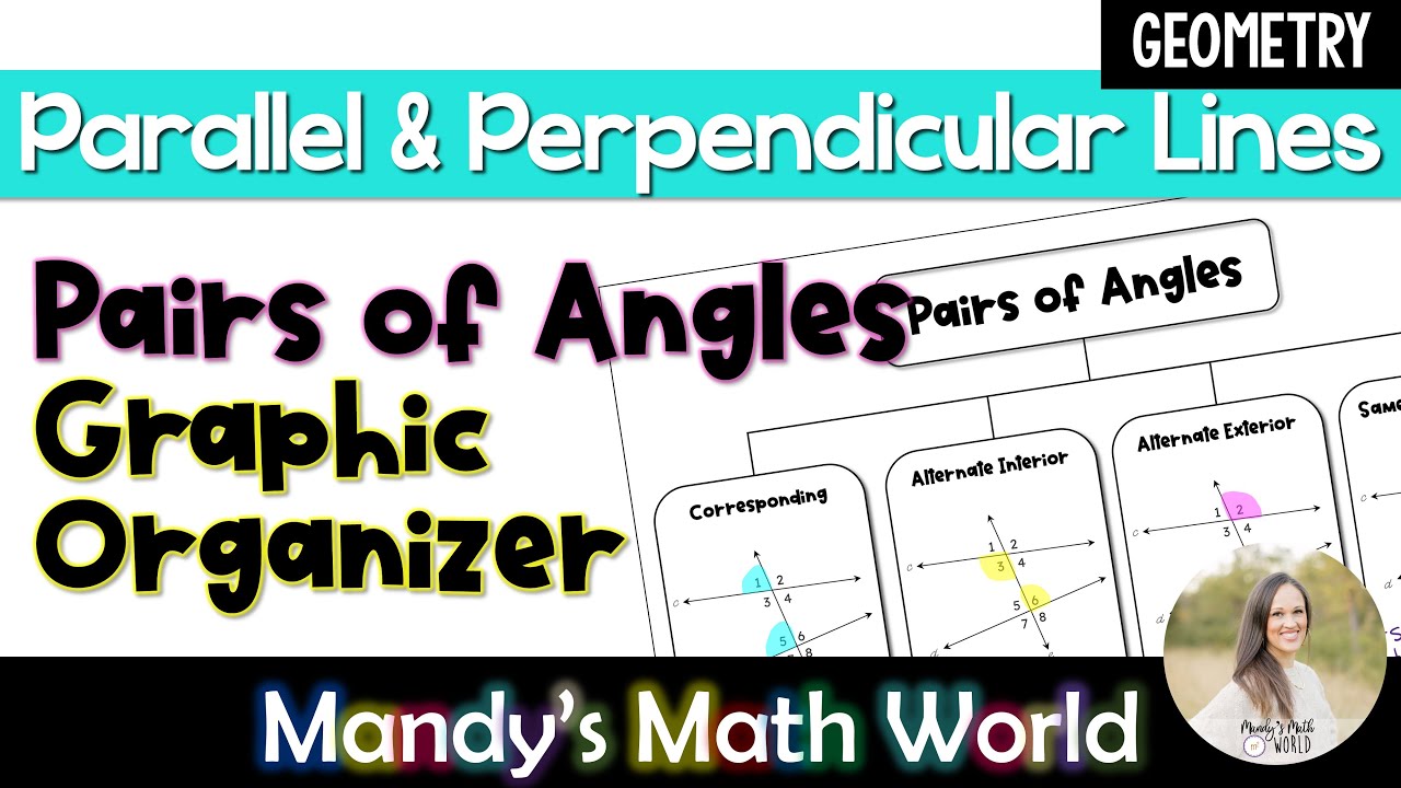 Pairs of Angles Graphic Organizer
