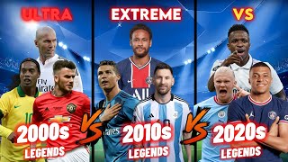 ULTRA EXTREME VS💥2000s💥2010s💥2020s💥BEST Strikers,Attackers,Defenders,Goalkeepers💥🔥