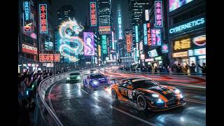Neon Speed (Instrumental) | EDM/Synthwave/Metalstep/Djent