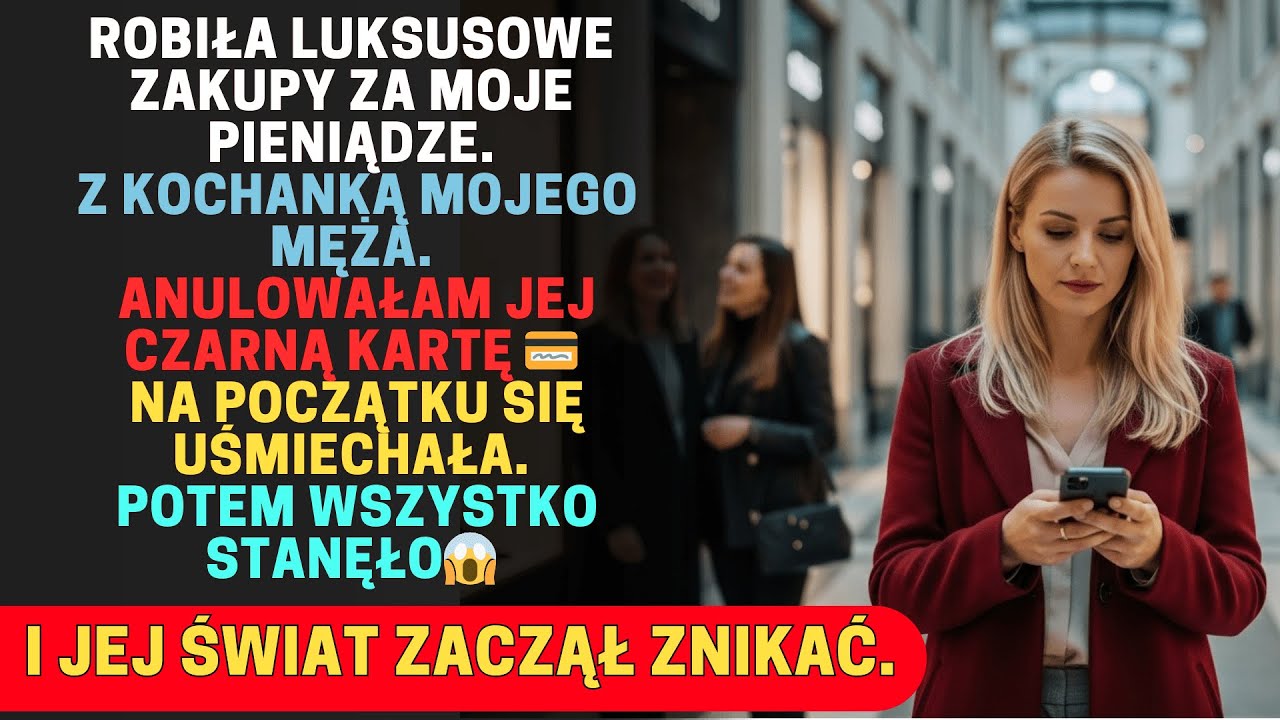 ANULOWAŁAM KARTĘ TEŚCIOWEJ! KUPOWAŁA LUKSUSOWE BUTY DLA KOCHANKI MĘŻA ZA MOJE PIENIĄDZE!