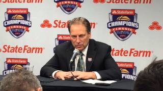 Tom Izzo On Denzel Valentine And His Triple Double