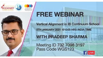 WockhardtGlobalSchool Vertical alignment Curriculum planning