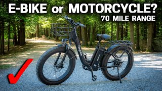 RUGGED eBIKE for BIG BOYS - Heybike Explore