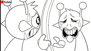 Yellow Sad Mirror Yellow Crying Face Vs Yellow Sad Reflection Yellow Emoji Cartoon Story