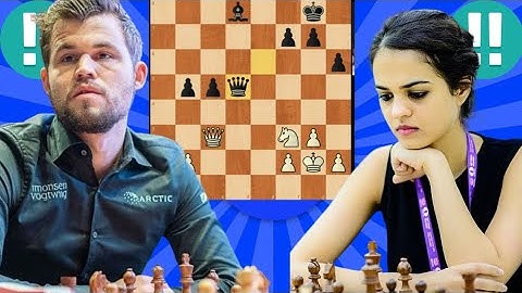 Upgrade Tania Sachdev vs Magnus Carlsen 24