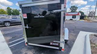 Cargo Mate 5X10 Enclosed Cargo Trailer W Side Door - Aaa Trailer - Howell Mi