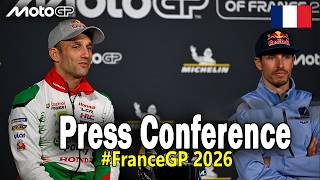 MotoGP Press Conference MICHELIN® GRAND PRIX OF FRANCE | MotoGP FranceGP 2026