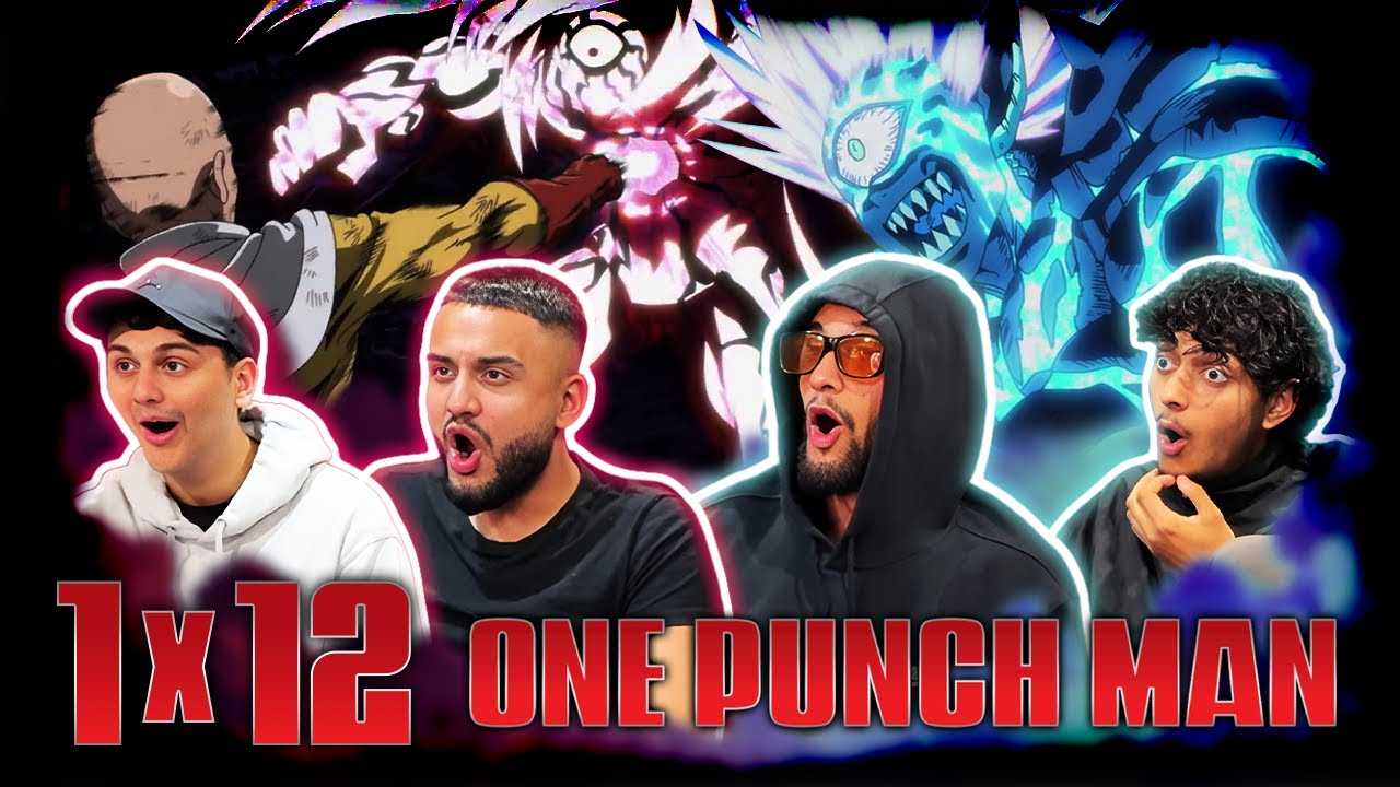 SAITAMA VS BOROS WAS UNREAL!!! 🔥 | BROTHERS watch One Punch Man 1x12 