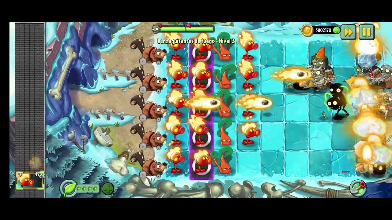 #PVZ2 2026 Plantita de la semana-Lansaguisante de fuego-Plant of the week#plantasvszombies 