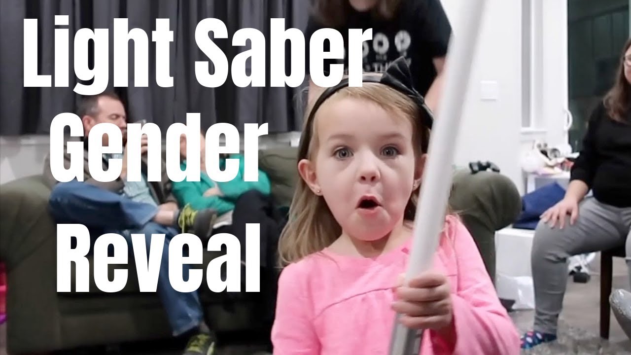 Star Wars Lightsaber Gender Reveal YouTube