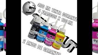 400 Ml Tinta 100 Ml X 4