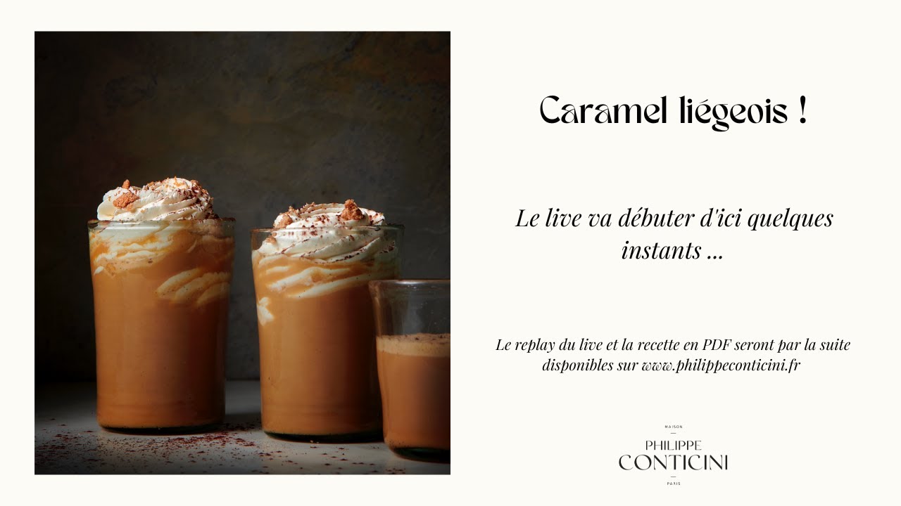 Caramel liégeois !