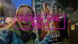 What it's like debuting as a comedian at the Edinburgh Fringe Festival 2024 - WEEK 1