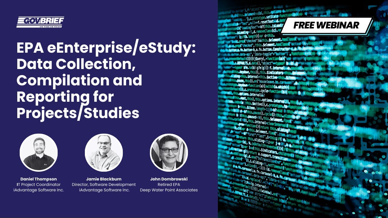 Interagency: EPA eEnterprise/eStudy: Data Collection, Compilation and Reporting for Projects/Studies