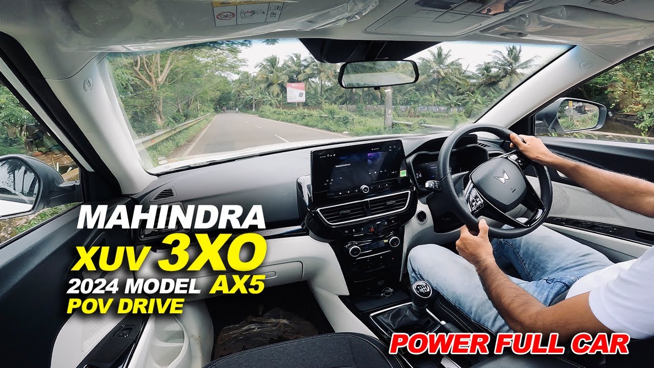 MAHINDRA XUV 3XO 2024 | 1.2 AX5 PETROL MANUAL | POV DRIVE REVIEW | ASMR | 3XO | XUV 3XO | POV DRIVE