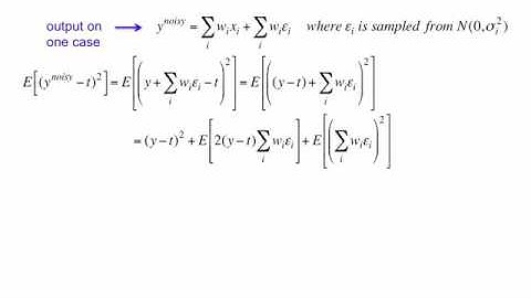 Lecture 9.3 — Using noise as a regularizer — [ Deep Learning | Geoffrey Hinton | UofT ]