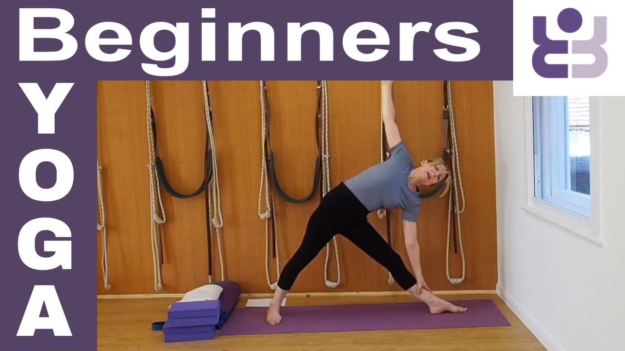 15 minute Iyengar Yoga Sequence for Beginners with Leo