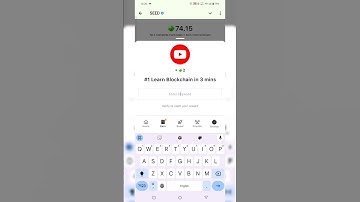 Seed Learn Blockchain In 3 Min || Seed New YouTube Video || Seed 09 November Task Today