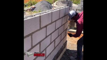 Dica de como frisar seu muro de bloco de concreto.