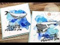 Picket Fence Studios Vitamin Sea Whales | PinkFresh Liquid Watercolors