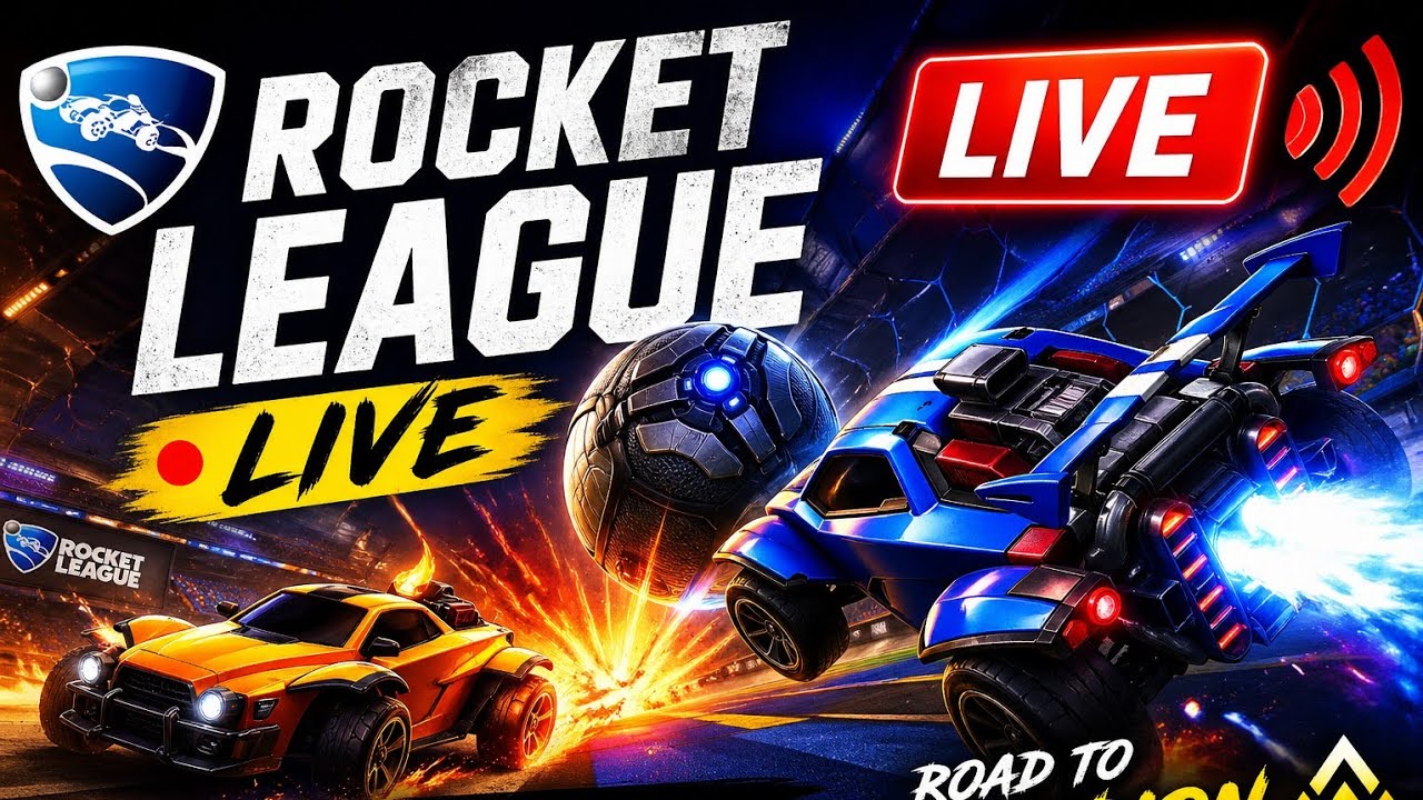 Rocket league live with friends - YouTube