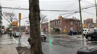 NYC LIVE Rain Walk - Astoria, Queens (December 13, 2019)