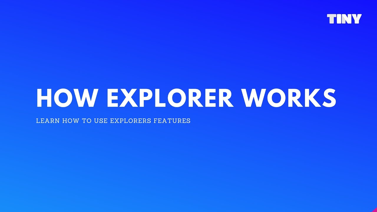 Explorer Portal Intro - YouTube