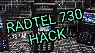 RADTEL 730  HACK MODE ??