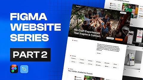 Figma Web Design (Part 2): Services & Works | Build a Modern Agency Site