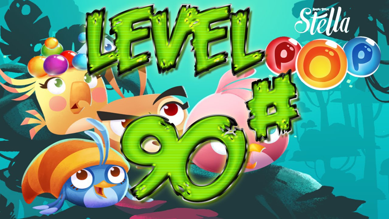 Let's Play Angry Birds Pop - Level 90 Walkthrough