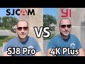 YI 4K+ VS SJCAM SJ8 Pro!