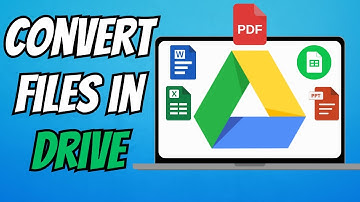 How to Convert Files in Google Drive | Convert PDF, Word, Excel Using Google Drive