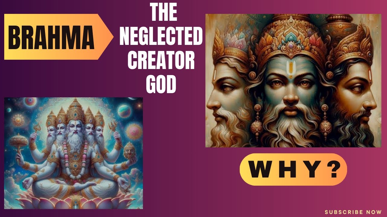 Why lord Brahma isn't worshiped in Hindu temples? #hindumythology # ...